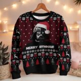Hooktab Merry Xmas Darth Vader Star Wars Ugly Christmas Sweater