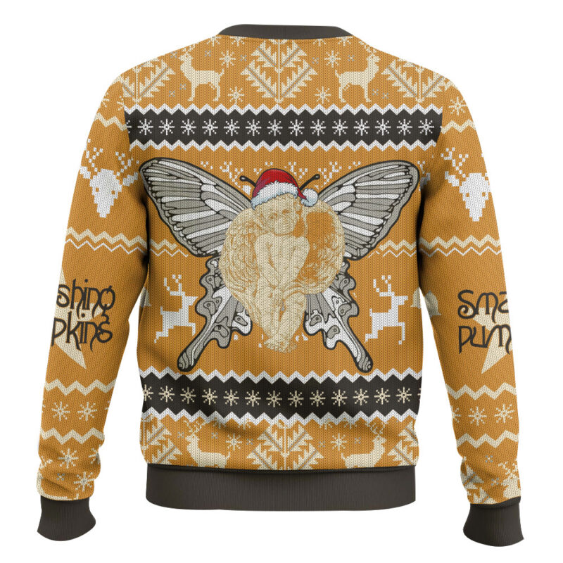 Hooktab Merry Xmas Smashing Pumpkins Ugly Christmas Sweater Hooktab Merry Xmas Smashing Pumpkins Ugly Christmas Sweater