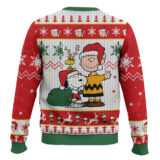Hooktab Merry Xmas The Charlie Brown and Snoopy Show Ugly Christmas Sweater