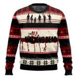 Hooktab Merry Xmas The Walking Dead Ugly Christmas Sweater