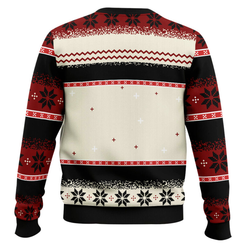 Hooktab Merry Xmas The Walking Dead Ugly Christmas Sweater Hooktab Merry Xmas The Walking Dead Ugly Christmas Sweater