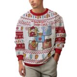 Hooktab Merry Xmas The Year Without A Santa Claus Ugly Christmas Sweater