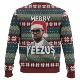 Hooktab Merry Yeezus Kanye West Ugly Christmas Sweater