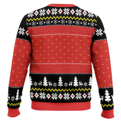 Hooktab Mia Wallace Goddamn Pulp Fiction Ugly Christmas Sweater