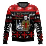 Hooktab Michael Myer Have A killer Christmas Ugly Christmas Sweater