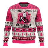 Hooktab Michael Myers His Hair Looks Sexy Pushed Back Ugly Christmas Sweater