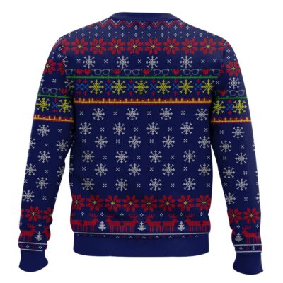 Hooktab Michael Scott Happy Birthday Jesus The Office Ugly Christmas Sweater