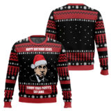 Hooktab Michael Scott Your Party's So Lame The Office Ugly Christmas Sweater