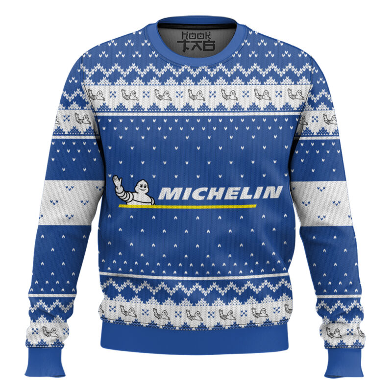 Hooktab Michelin Ugly Christmas Sweater