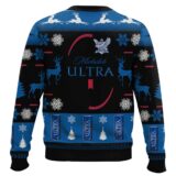 Hooktab Michelob Ultra - Custom Name Ugly Christmas Sweater