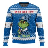 Hooktab Michelob Ultra Ho Ho Holly Sh!t I'm Drunk Ugly Christmas Sweater