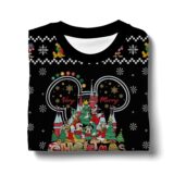 Hooktab Mickey And Friends Ugly Christmas Sweater