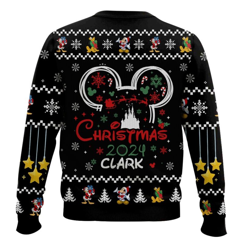 Hooktab Mickey And Friends Ugly Christmas Sweater Hooktab Mickey And Friends Ugly Christmas Sweater