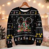 Hooktab Mickey And Friends Ugly Christmas Sweater