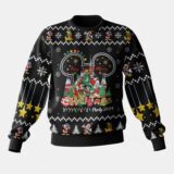 Hooktab Mickey And Friends Ugly Christmas Sweater