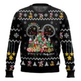 Hooktab Mickey And Friends Ugly Christmas Sweater