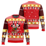 Hooktab Mickey And Minnie Ugly Christmas Sweater