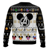 Hooktab Mickey Marvel Avengers Ugly Christmas Sweater