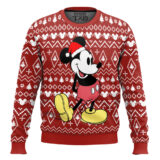 Hooktab Mickey Mouse Ugly Christmas Sweater