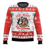 Hooktab Mickey's Very Merry Christmas Party Ugly Christmas Sweater