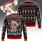 Hooktab Midnight Snack Anyone Gizmo Gremlins Ugly Christmas Sweater