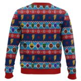 Hooktab Mighty Helmets Power Rangers Ugly Christmas Sweater