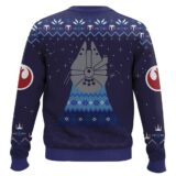 Hooktab Millennium Falcon Star Wars Ugly Christmas Sweater