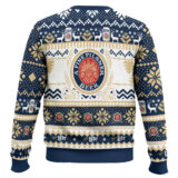 Hooktab Miller Lite A Fine Pilsner Beer Ugly Christmas Sweater