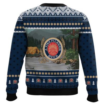 Hooktab Miller Lite Bear Ugly Christmas Sweater