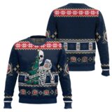 Hooktab Miller Lite Dead Inside Ugly Christmas Sweater