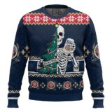 Hooktab Miller Lite Dead Inside Ugly Christmas Sweater