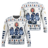 Hooktab Miller Lite Gnomes Ugly Christmas Sweater