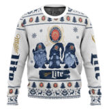 Hooktab Miller Lite Gnomes Ugly Christmas Sweater