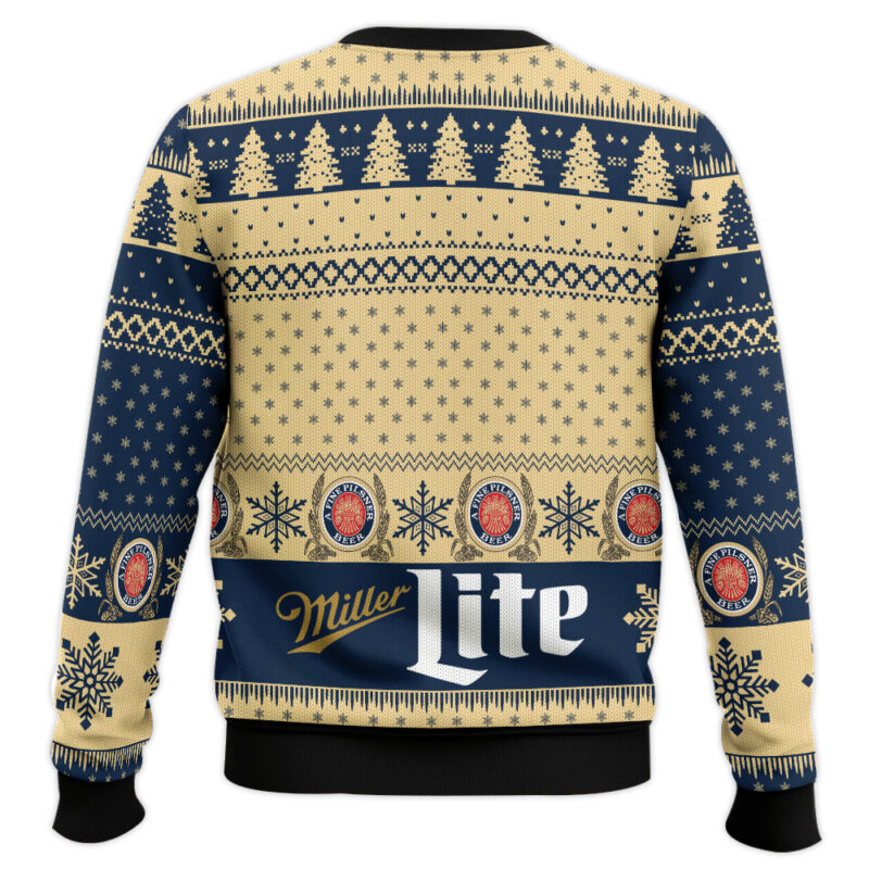 Hooktab Miller Lite Groot Ugly Christmas Sweater Hooktab Miller Lite Groot Ugly Christmas Sweater