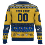 Hooktab Milwaukee Brewers - Custom Name And Number Ugly Sweater