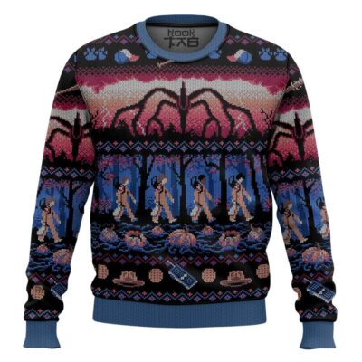 Hooktab Mind Flayer Stranger Things Ugly Christmas Sweater
