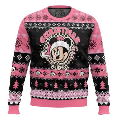 Hooktab Minnie Christmas Ugly Christmas Sweater