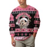 Hooktab Minnie Christmas Ugly Christmas Sweater
