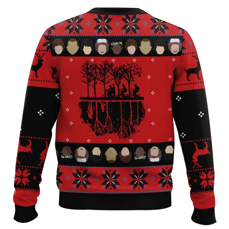 Hooktab Mirkwood Stranger Things Ugly Christmas Sweater Hooktab Mirkwood Stranger Things Ugly Christmas Sweater