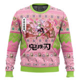 Hooktab Mitsuri Kanroji Ugly Christmas Sweater