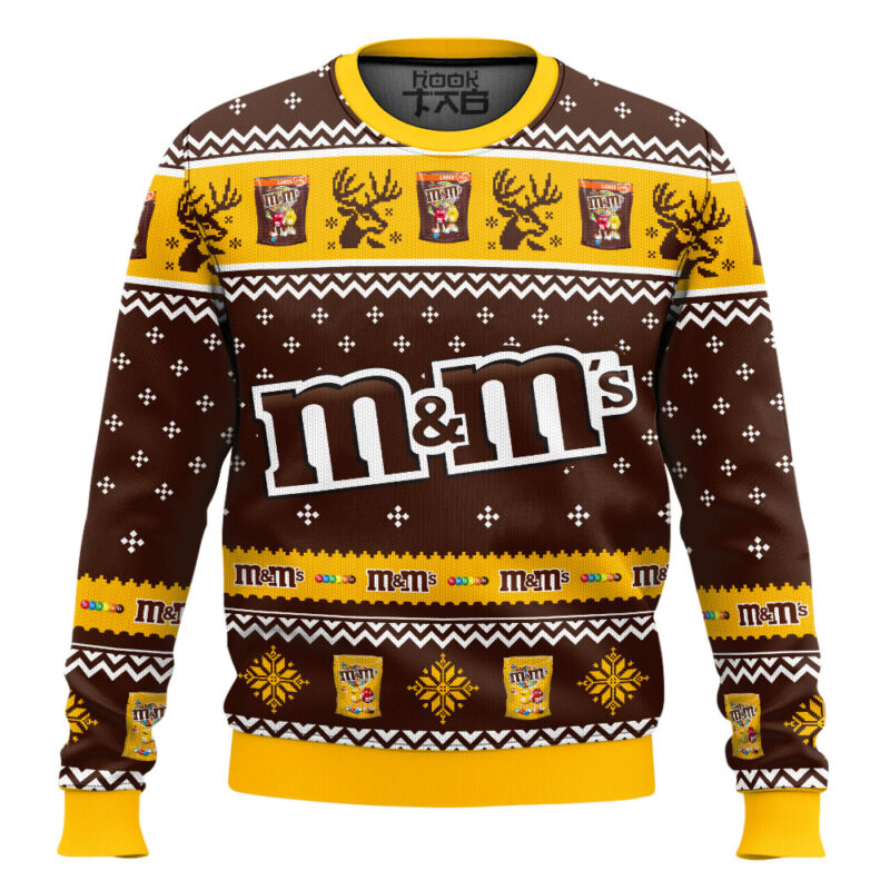 Hooktab M&M's Ugly Christmas Sweater Hooktab M&M's Ugly Christmas Sweater