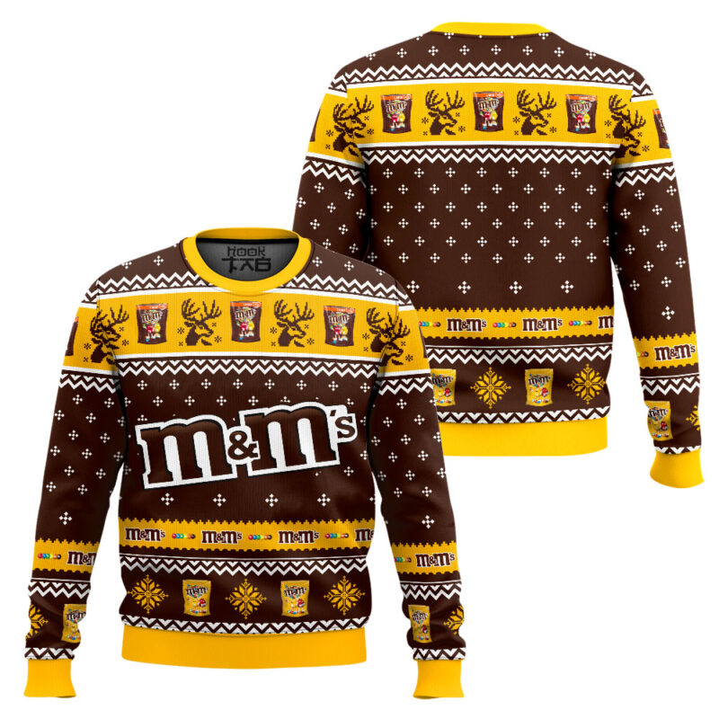 Hooktab M&M's Ugly Christmas Sweater Hooktab M&M's Ugly Christmas Sweater