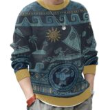 Hooktab Moana Disney Ugly Christmas Sweater