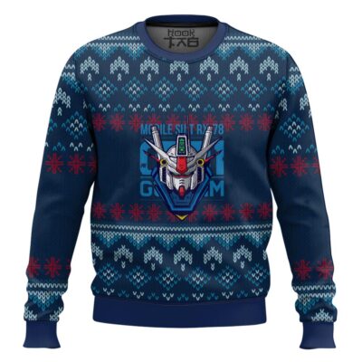 Hooktab Mobile Suit RX 78 Gundam Ugly Christmas Sweater