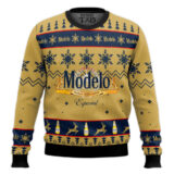Hooktab Modelo Especial Beer - Custom Name Ugly Christmas Sweater