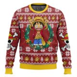 Hooktab Monkey D Luffy One Piece Ugly Christmas Sweater