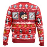 Hooktab Monopoly Board Games Ugly Christmas Sweater