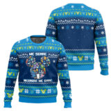 Hooktab Monsters Inc Ugly Christmas Sweater
