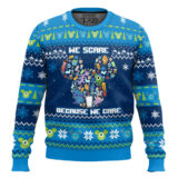 Hooktab Monsters Inc Ugly Christmas Sweater