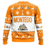 Hooktab montego cigarettes Orange Ugly Christmas Sweater
